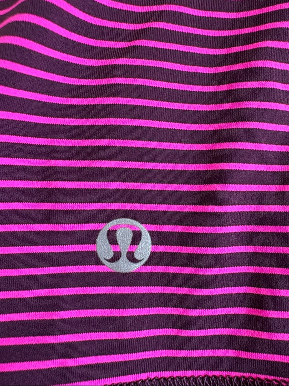 lululemon Pink and Black Striped Tank Top - Picture 3 of 7